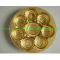 Metallized PVC Film with Gold and Silver for Buscuit Tray